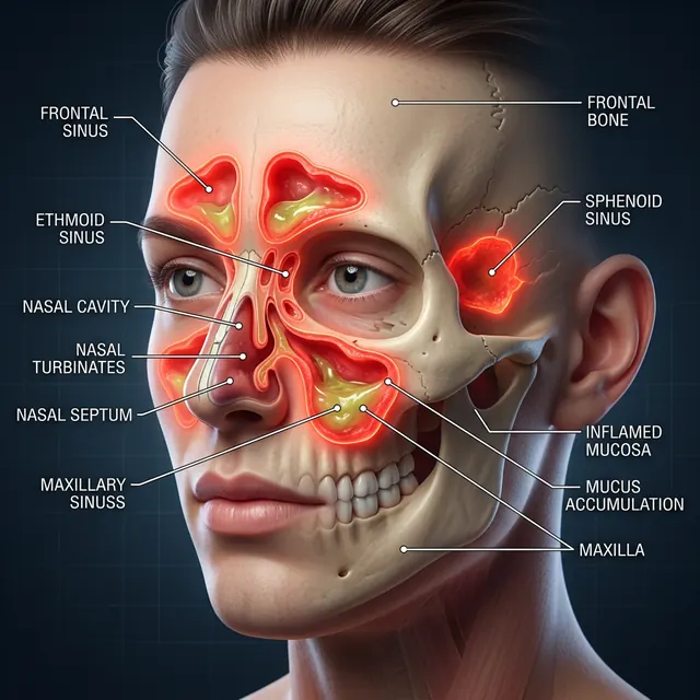 ¿Qué es la sinusitis y cuándo es médica?
